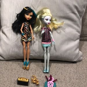 MONSTER HIGH SCARIS 2 LAGOONA BLUE & CLEO DE NILE